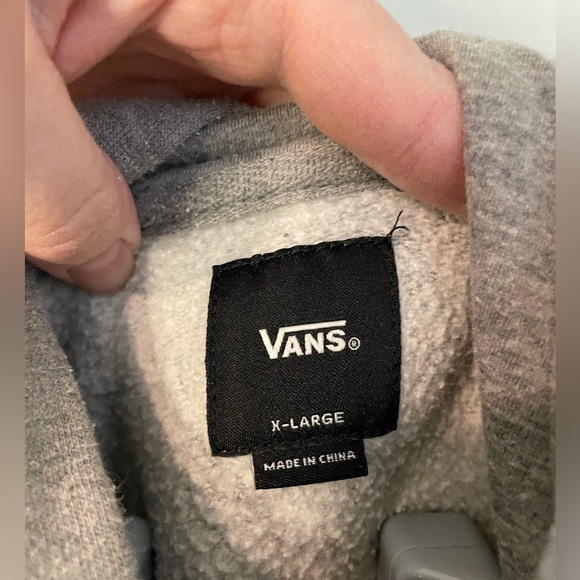 Vans Gray kids‎ hoodie size XL - Picture 4 of 8